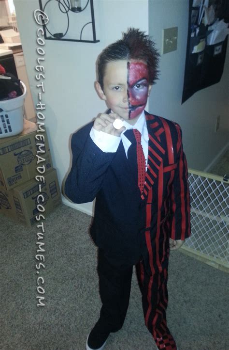 Awesome Two Face Costume for a Boy (No Sewing Required!) | Two face ...