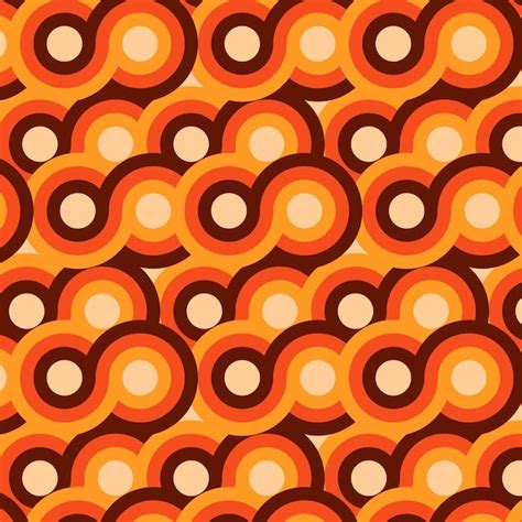 Free Vector | Geometric groovy pattern