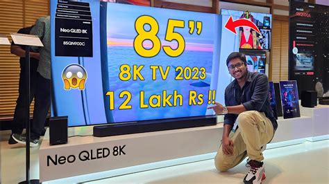 85" Samsung Neo QLED 8K TV 2023 First Look & Overview... MADNESS 🤯 ...