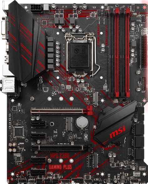 MSI MPG Z390 Gaming Plus - Motherboard Specifications On MotherboardDB