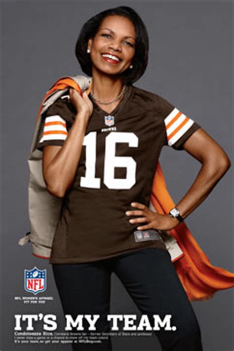 Condoleezza Rice Makes Modeling Debut in NFL Jersey - ABC News