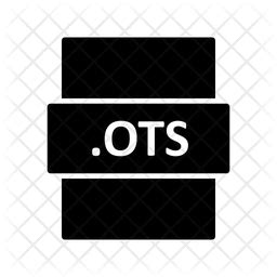 Ots Icon - Download in Glyph Style