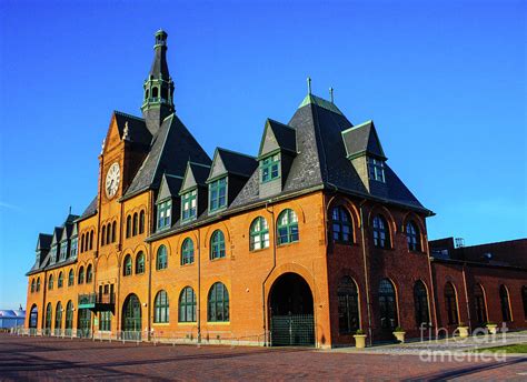 Central Railroad Station at Liberty State Park NJ Photograph by William ...