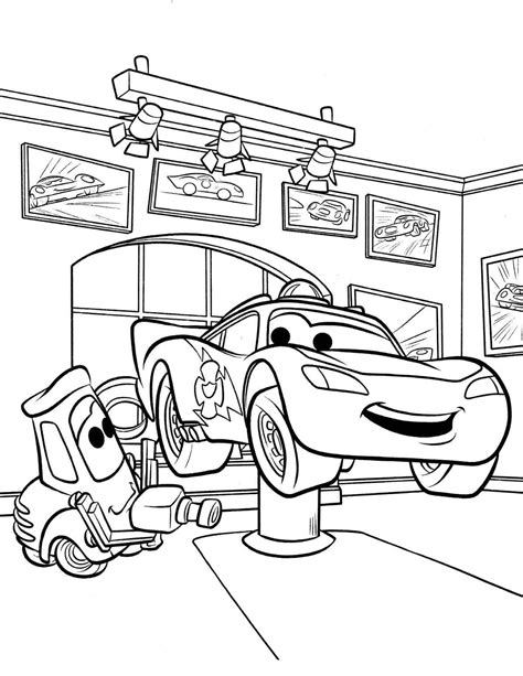 Lightning Mcqueen coloring pages - Free coloring pages