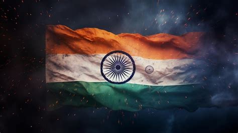 Premium AI Image | Indian republic day 26 january and india flag