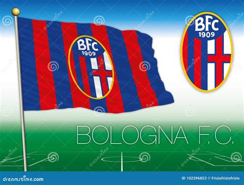 BOLOGNA, ITALY, YEAR 2017 - Serie a Football Championship, 2017 Flag of ...