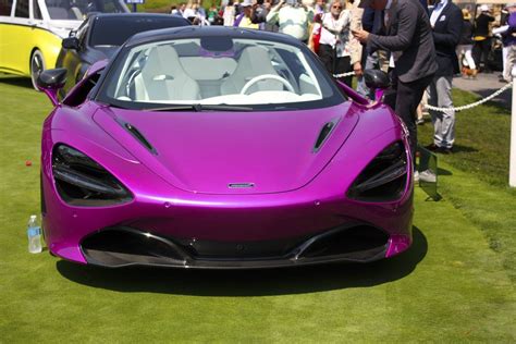 The McLaren 720S Goes Flamboyantly Purple As A One-Off At Pebble Beach ...