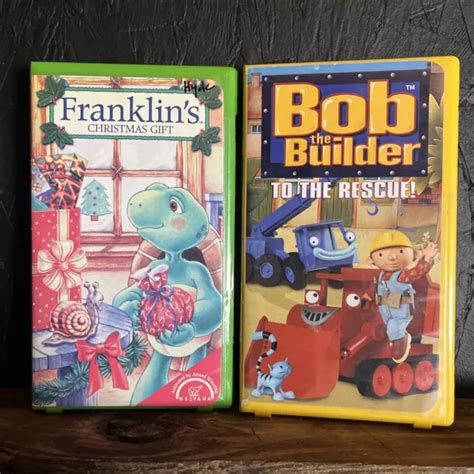 FRANKLIN THE TURTLE VHS & Bob The Builder VHS Lot Of 2 ~ Free Shipping! £15.04 - PicClick UK