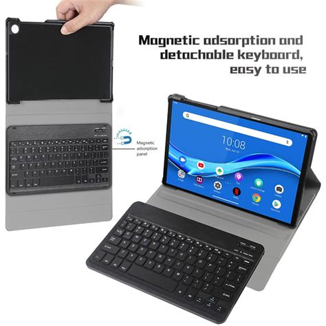 Wholesale Detachable Bluetooth Keyboard Leather Tablet Cover for Lenovo Tab M10 Plus/Tab M10 ...