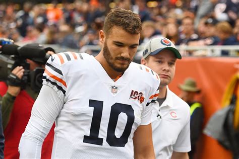 Bears QB Mitch Trubisky will go to London, is unlikely to play: report - Chicago Sun-Times