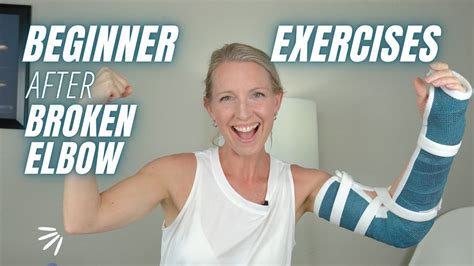 Beginner Exercises After Broken Elbow: Follow Along Program - YouTube