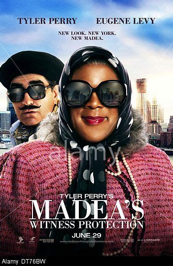 EUGENE LEVY & TYLER PERRY MADEA'S WITNESS PROTECTION (2012) Stock Photo | Madea movies, Madea ...