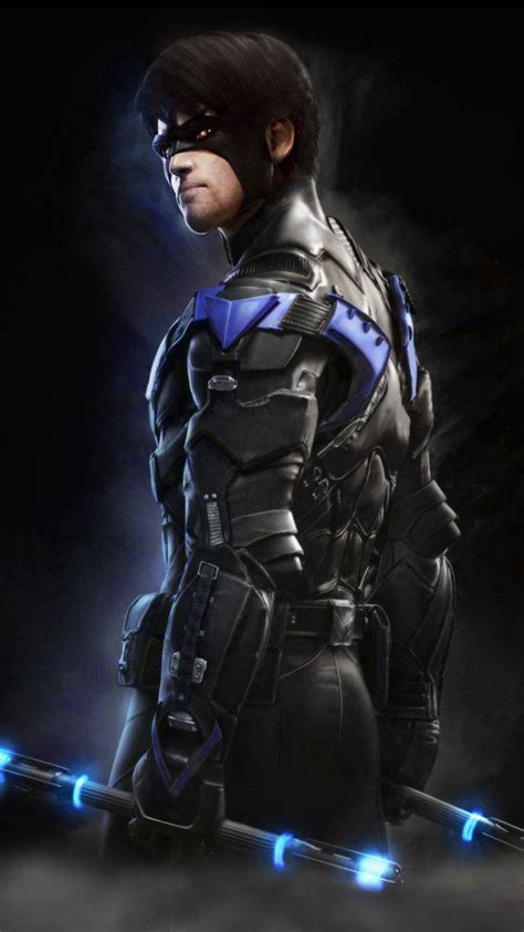 Nightwing Batman Arkham Knight Wallpapers on WallpaperDog