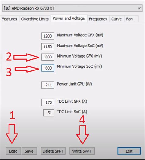 AMD Radeon RX 6700XT - reducing power consumption on the Ethash algorithm