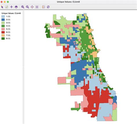 6.4 Cluster Categories as Variables | An Introduction to Spatial Data ...