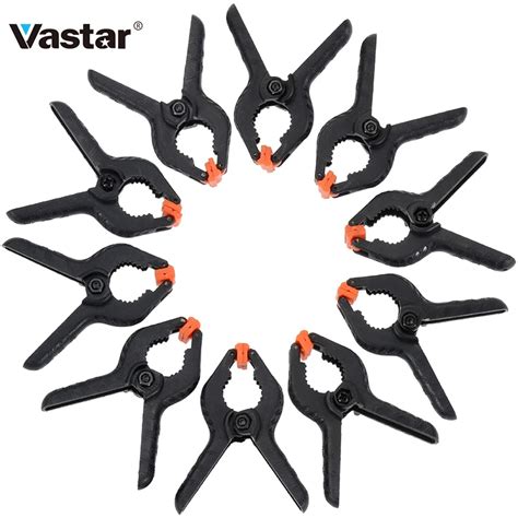 Vastar 2inch DIY Tools Plastic Nylon Toggle Clamps For Woodworking Spring Clip Photo Studio ...