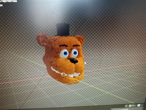 My stylized Freddy in Blender by SimbiosCat24 on DeviantArt