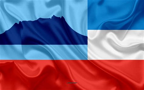 Download wallpapers Flag of Sabah, 4k, silk texture, national symbols ...