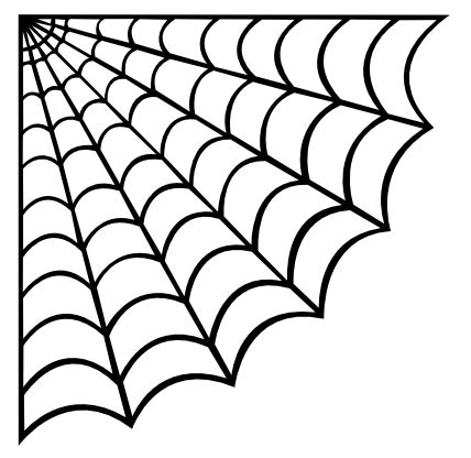 how to draw a spider web in a corner - Marisol Helm