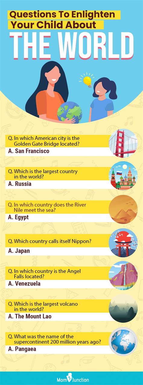 101 Easy Geography Quiz Questions For Kids With Answers