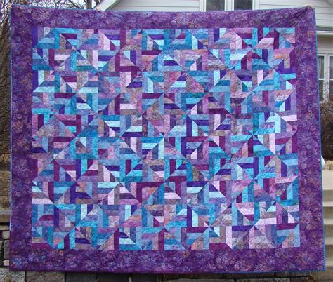 2knitwits: Jeni's purple quilt