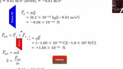 Millikan's Oil Drop Experiment with Calculations - YouTube