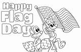 flag day coloring book Flag Sheets Pages Print Happy Printable sketch template
