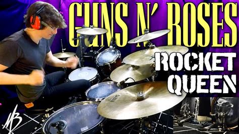 Guns N' Roses - Rocket Queen - Drum Cover | MBDrums - YouTube