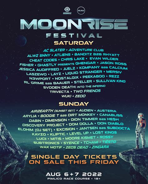 Lineup – Moonrise Festival