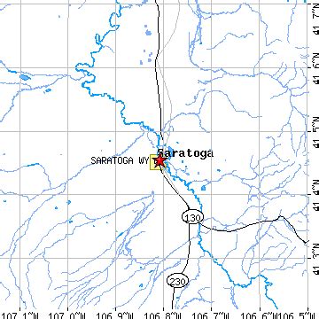 Saratoga, Wyoming (WY) ~ population data, races, housing & economy