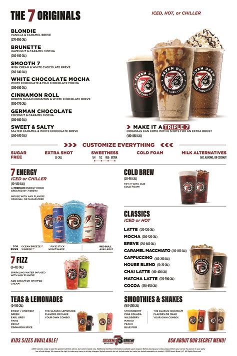 Explore the 7 Brew Coffee Menu and Find your Favorite Drink