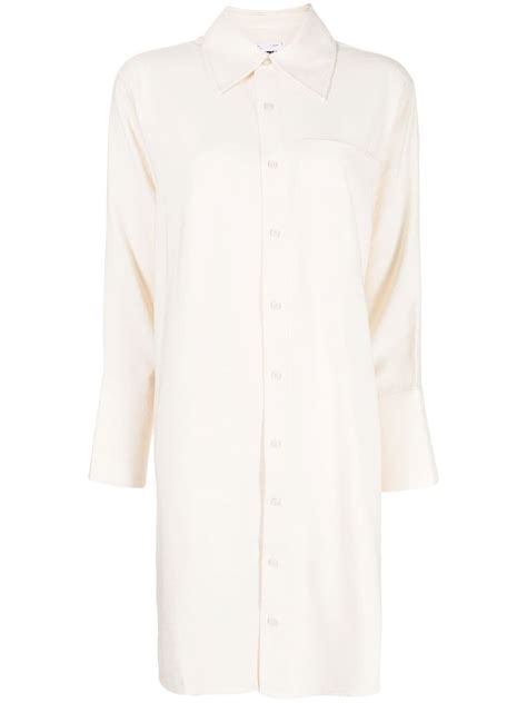 Izzue button-up Shirt Dress - Farfetch