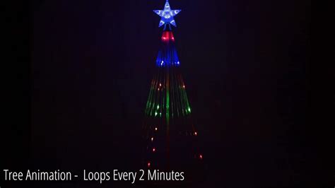 9' Cool White LED Animated Outdoor Lightshow Tree FREE Shipping ...