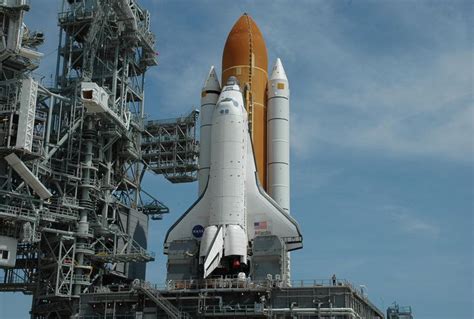 Space Shuttle Atlantis at the pad. | Us space program, Nasa launch, Nasa