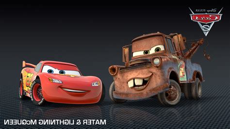 Mater Lightning Mcqueen Disney Pixar Cars Free Hd Wallpaper - Cars 2 ...