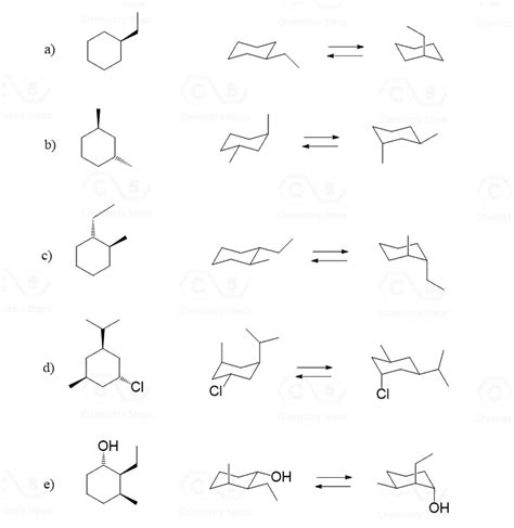 Ring Flip: Drawing Both Chair Conformations - Chemistry Steps