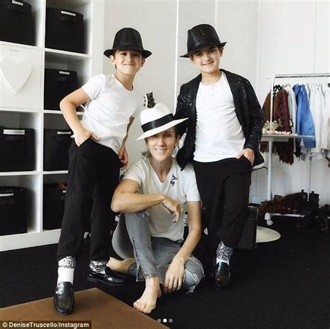 Celine Dion posts photo of her twin sons on 7th birthday | Daily Mail ...