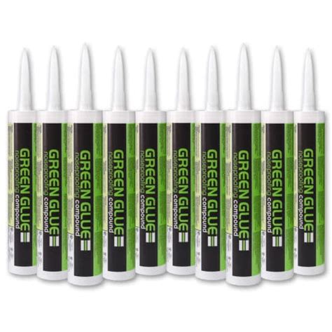 Green Glue Noiseproofing Compound (12 Tubes) - Acoustical Solutions