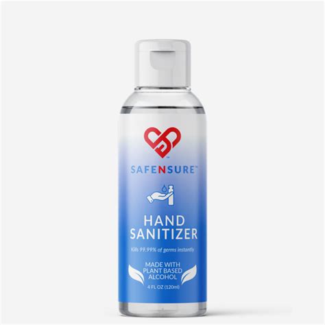 Hand Sanitizer 4oz - Safe N Sure Industries