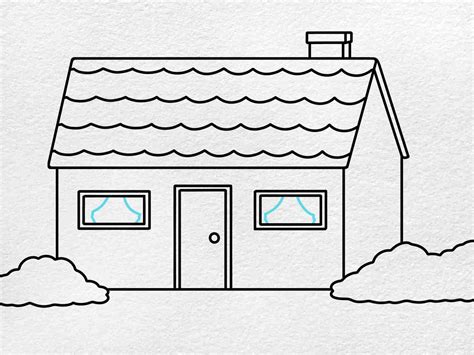 House Drawing for Kids - HelloArtsy