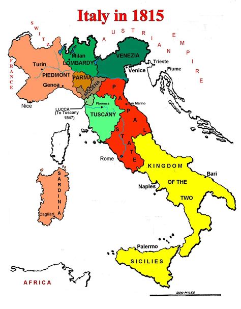 Italian unification Cavour Garibaldi unification Italy essaay | Italian unification, Italy map ...