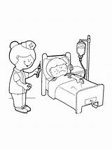 Krankenhaus Ausmalbilder  Kostenlose Malvorlagen sketch template