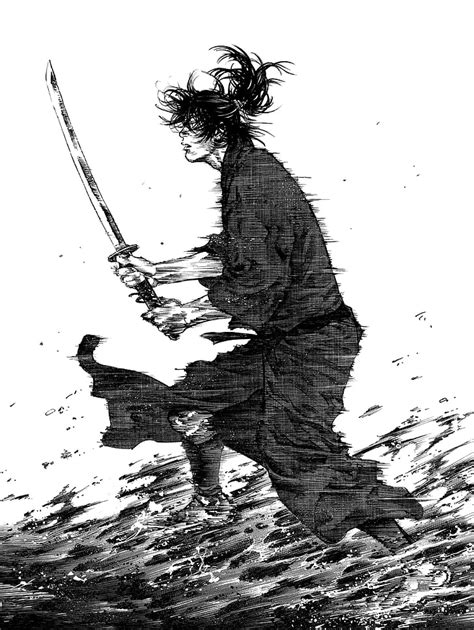 HD wallpaper: Vagabond, Takehiko Inoue, Vagabond : Sumi, samurai, sword, one person | Wallpaper ...