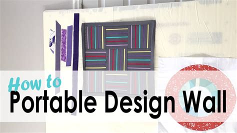 How to Make a Portable Design Wall for Quilting with On Williams Street ...