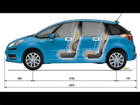 citroen c4 picasso dimensions - YouTube