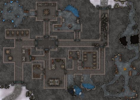 Abandoned Dwarven tunnel | Inkarnate - Create Fantasy Maps Online