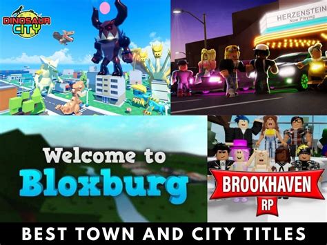 5 best town and city titles on Roblox