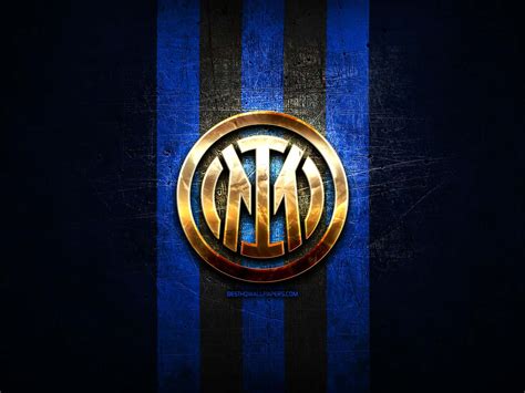 Download Intermediate Golden Emblem Logo Inter Milan Wallpaper ...