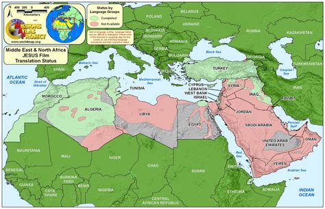 Middle East / North Africa - WORLDMAP.ORG