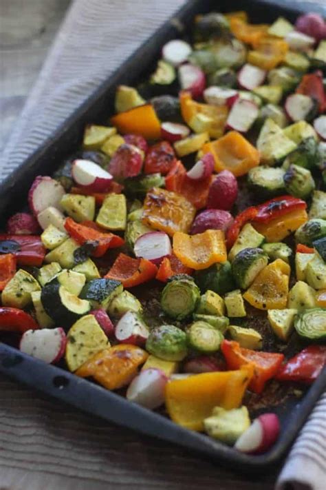 Sheet Pan Roasted Low Carb Veggies | Keto Side Dishes